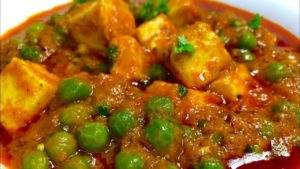 matar paneer