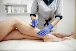 Wax hair removal