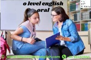 o level english oral