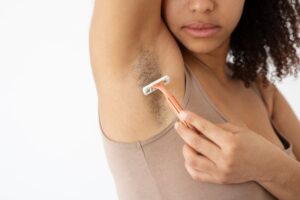 underarm hair removal