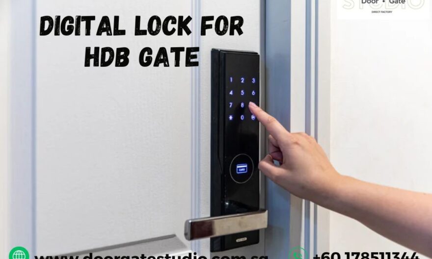 Digital Lock For HDB Gate