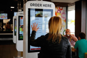 Self service kiosk pos systems